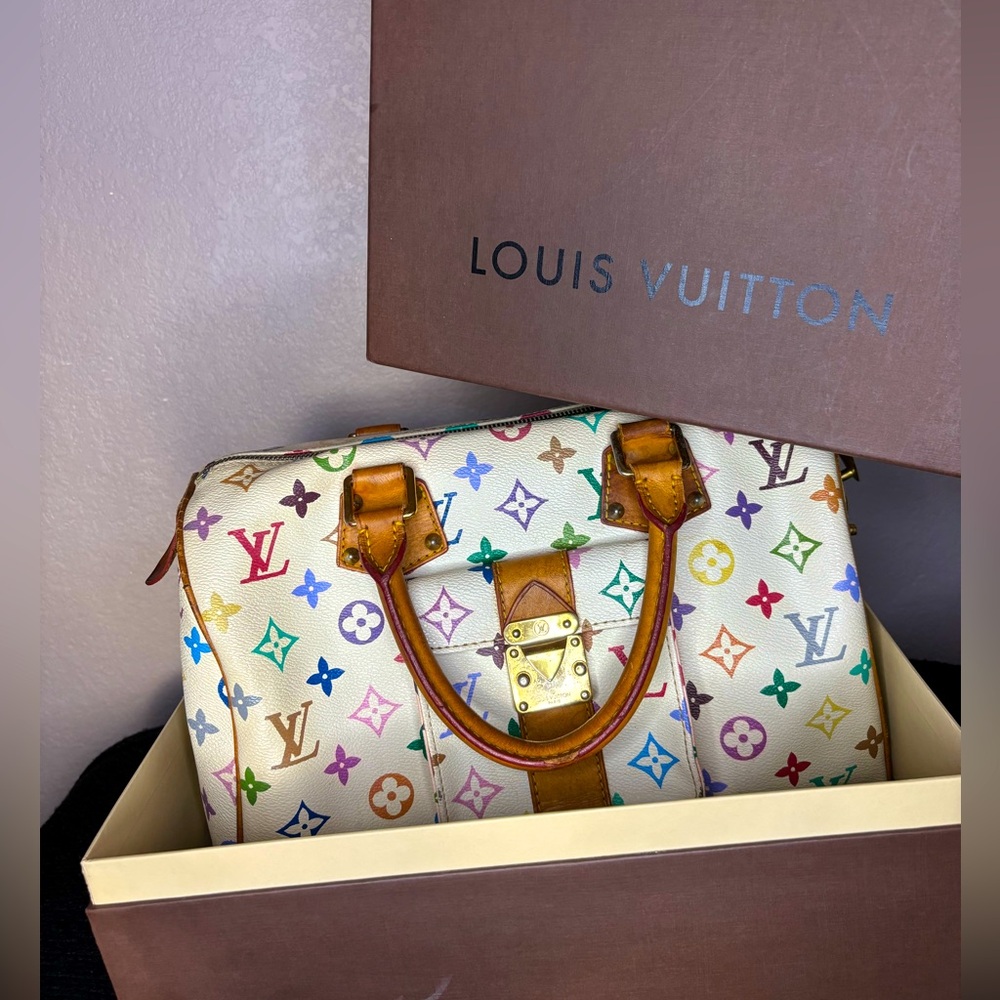 SOLD LOUIS VUITTON Murakami Speedy